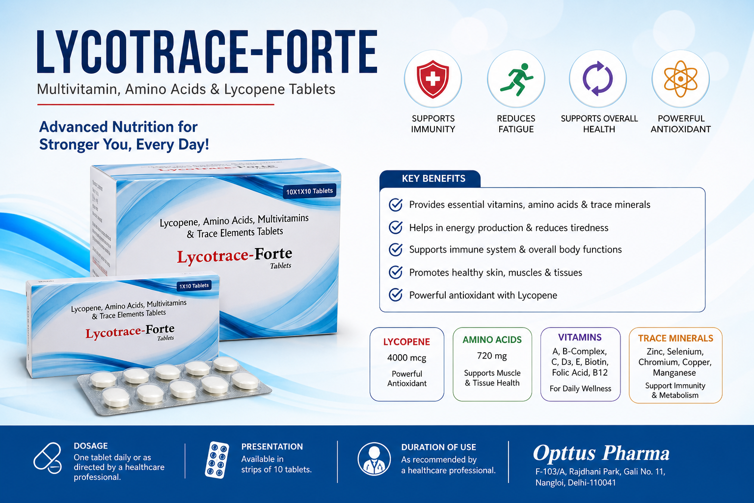 Lycotrace Forte Tablets